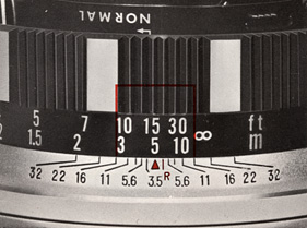 Depth of Field Scale